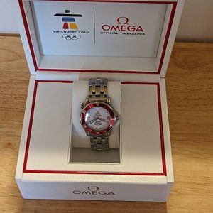 Omega Seamaster 2010 Vancouver Olympic, 36mm, with original box
